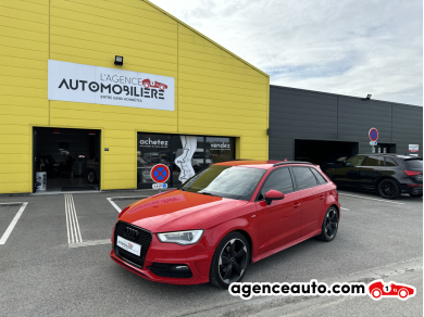 Achat voiture occasion, Auto occasion pas cher | Agence Auto Audi A3 Sportback SPORTBACK 2.0L TDI 150CV S-LINE Rouge Année: 2016 Manuelle Diesel