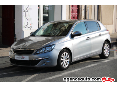 Achat voiture occasion, Auto occasion pas cher | Agence Auto Peugeot 308 GENERATION-II 1.6 BLUEHDI 100 STYLE START-STOP (  Radar Arr, GPS, Clim ... ) Gris Année: 2017 Manuelle Diesel