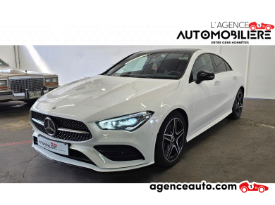 Achat voiture occasion, Auto occasion pas cher | Agence Auto Mercedes Classe CLA 2.0 220 D 190 AMG LINE FASCINATION 8G-DCT SUIVIS MERCEDES INTEGRAL Blanc Année: 2019 Automatique Diesel