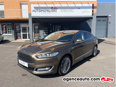 Achat voiture occasion, Auto occasion pas cher | Agence Auto Ford Mondeo Vignale 2.0 TDCI  PowerShift 180 cv Caméra de recul/Sièges Chauffants/Radar 360° Marron Année: 2017 Automatique Diesel