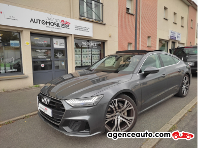 Achat voiture occasion, Auto occasion pas cher | Agence Auto Audi A7 SPORTBACK 17CV S LINE QUATTRO TIPTRONIC 8 Gris Année: 2018 Automatique Diesel