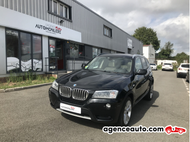 Achat voiture occasion, Auto occasion pas cher | Agence Auto Bmw X3 30d xDrive 3.0 258 cv Boîte auto 4X4 Noir Année: 2012 Automatique Diesel