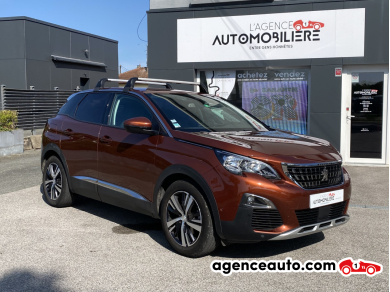 Achat voiture occasion, Auto occasion pas cher | Agence Auto Peugeot 3008 1.2 PURETECH 130 ALLURE EAT8 - SUIVI 100% PEUGEOT - KIT DISTRIBUTION A JOUR Marron Année: 2019 Automatique Essence