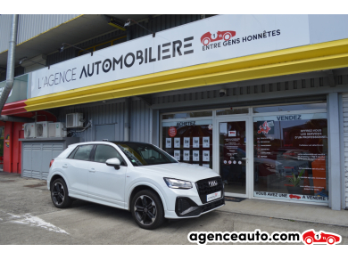 Achat voiture occasion, Auto occasion pas cher | Agence Auto Audi Q2 35 TFSI 150ch S line Plus S tronic Blanc Année: 2021 Automatique Essence