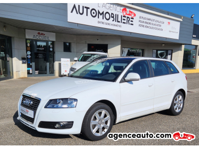 Achat voiture occasion, Auto occasion pas cher | Agence Auto Audi A3 Sportback Sportback 2.0 TDi 16V Blanc Année: 2009 Manuelle Diesel