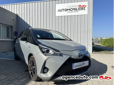 Achat voiture occasion, Auto occasion pas cher | Agence Auto Toyota Yaris 1.5 VVTI HYBRID 100CV COLLECTION Gris Année: 2018 Automatique Essence, Hybride