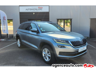 Achat voiture occasion, Auto occasion pas cher | Agence Auto Skoda Kodiaq 2.0 TDI 150 SCR BUSINESS DSG7 7PLACES Gris Année: 2017 Automatique Diesel