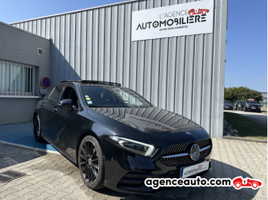 Achat voiture occasion, Auto occasion pas cher | Agence Auto Mercedes Classe A 180D PACK AMG BLACK Noir Année: 2018 Automatique Diesel