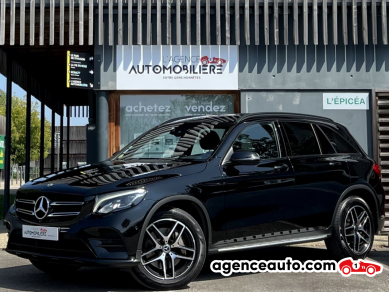 Achat voiture occasion, Auto occasion pas cher | Agence Auto Mercedes Classe GLC 250d 4Matic 204ch Sportline AMG 9G-Tronic Noir Année: 2018 Automatique Diesel