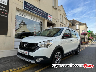 Achat voiture occasion, Auto occasion pas cher | Agence Auto Dacia Lodgy 1.5 DCI 115 cv Stepway Blanc Année: 2019 Manuelle Diesel