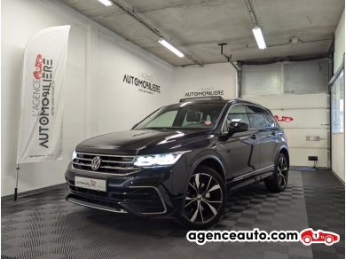 Achat voiture occasion, Auto occasion pas cher | Agence Auto Volkswagen Tiguan II (2) 1.4 EHYBRID 245 R-LINE DSG6 + TOIT OUVRANT Noir Année: 2021 Automatique Hybride, Hybride rechargeable