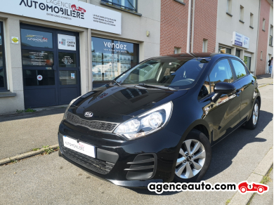 Achat voiture occasion, Auto occasion pas cher | Agence Auto Kia Rio 85 ch 1.2 cvvt 16v  ORIGINS garantie 12 M Noir Année: 2017 Manuelle Essence