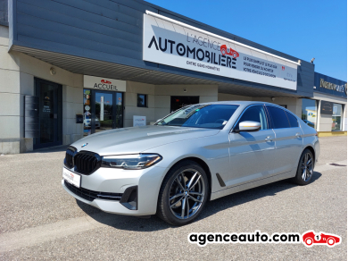 Achat voiture occasion, Auto occasion pas cher | Agence Auto Bmw Série 5 520DA 190 LUXURY Argent Année: 2020 Automatique Diesel