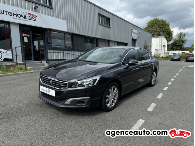 Achat voiture occasion, Auto occasion pas cher | Agence Auto Peugeot 508 1.6 HDI 120 CH EAT6 Noir Année: 2015 Automatique Diesel