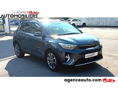 Achat voiture occasion, Auto occasion pas cher | Agence Auto Kia Stonic 1.0 T-GDI 100CH MHEV LAUNCH Dynamics+ 1°MAIN Gris Année: 2021 Manuelle Hybride