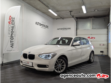 Achat voiture occasion, Auto occasion pas cher | Agence Auto Bmw Série 1 (F20) 114I 102 LOUNGE 5P Blanc Année: 2014 Manuelle Essence