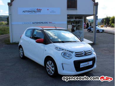 Achat voiture occasion, Auto occasion pas cher | Agence Auto Citroen C1 VTi 68 Feel Edition Mentos Blanc Année: 2017 Manuelle Essence