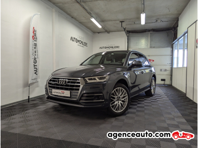 Achat voiture occasion, Auto occasion pas cher | Agence Auto Audi Q5 II 2.0 TDI 190 11CV S LINE QUATRO S TRONIC 7 Gris Année: 2019 Automatique Diesel