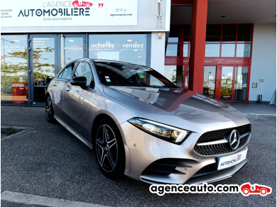 Achat voiture occasion, Auto occasion pas cher | Agence Auto Mercedes Classe A A200 1.3 165 cv BVA AMG-Line Gris Année: 2019 Automatique Essence