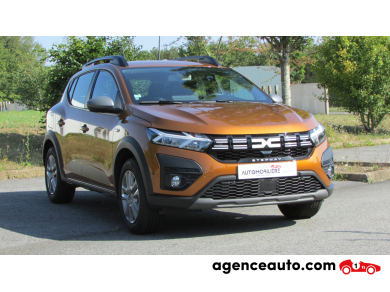 Achat voiture occasion, Auto occasion pas cher | Agence Auto Dacia Sandero STEPWAY 1,0L TCE 90 EXPRESSION Orange Année: 2023 Manuelle Essence