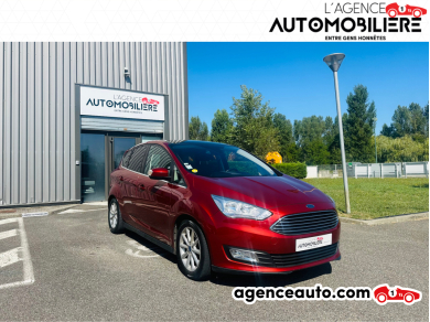 Achat voiture occasion, Auto occasion pas cher | Agence Auto Ford C-Max 1.5 TDCI 120 S&S TITANIUM Rouge Année: 2015 Automatique Diesel