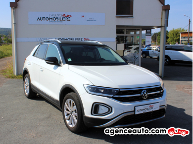 Achat voiture occasion, Auto occasion pas cher | Agence Auto Volkswagen T-roc 1.5 TSI EVO 150ch Style DSG7 Blanc Année: 2023 Automatique Essence