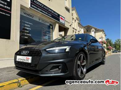 Achat voiture occasion, Auto occasion pas cher | Agence Auto Audi A5 Sportback 2.0 40 TDI 204cv QUATTRO AVUS+ OPTIONS GARANTIE 2028 Noir Année: 2022 Automatique Diesel