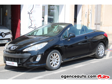 Achat voiture occasion, Auto occasion pas cher | Agence Auto Peugeot 308 GENERATION-I CC 1.6 VTI 120 SPORT ( Distribution changée, Clim, Cabriolet ... ) Noir Année: 2010 Manuelle Essence