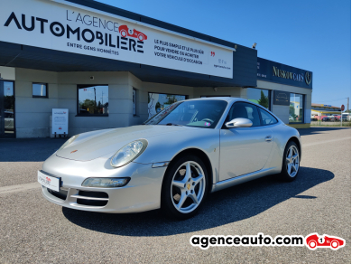 Aankoop Gebruikte Auto, Goedkope Gebruikte Auto | Agence Auto Porsche 911 Carrera Coupé Type 997  3.6  325 cv Grijs Jaar: 2004 Handgeschakelde auto Benzine