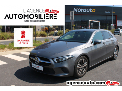 Achat voiture occasion, Auto occasion pas cher | Agence Auto Mercedes Classe A 1.3 200 165CH PROGRESSIVE LINE 7G-DCT BVA ( Entretien complet Mercedes ) Gris Année: 2018 Automatique Essence