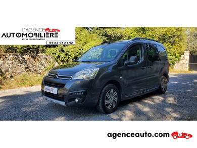 Achat voiture occasion, Auto occasion pas cher | Agence Auto Citroen Berlingo Multispace 1.6 Bluehdi ETG6 100 XTR + Gris Année: 2018 Automatique Diesel