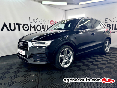 Achat voiture occasion, Auto occasion pas cher | Agence Auto Audi Q3 2.0 TDI 184 S LINE QUATTRO S TRONIC Noir Année: 2015 Automatique Diesel