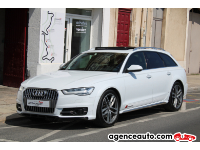 Aankoop Gebruikte Auto, Goedkope Gebruikte Auto | Agence Auto Audi A6 Allroad 3.0 TDI V6 270 AVUS QUATTRO S-TRONIC BVA (Entretien Complet Audi, Son BOSE,..) Wit Jaar: 2017 Automatische auto Diesel