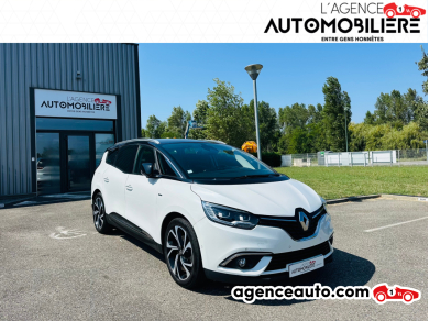 Gebrauchtwagenkauf, Günstige Gebrauchtwagen | Automobilienagentur Renault Grand Scenic 1.3 TCE BOSE 140CV Blanc Jahr: 2018 Hand-Schaltgetriebe Benzin