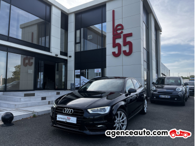 Achat voiture occasion, Auto occasion pas cher | Agence Auto Audi A3 III 2.0 TDI 150 EXCLUSIVE SPORT DESIGN Noir Année: 2013 Manuelle Diesel