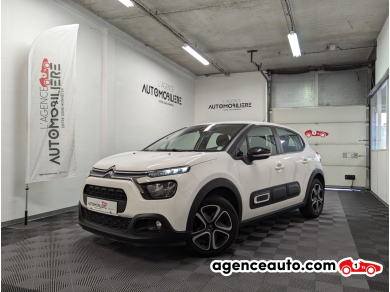 Achat voiture occasion, Auto occasion pas cher | Agence Auto Citroen C3 III (2) 1.2 PURETECH 83 S&S FEEL PACK Blanc Année: 2020 Manuelle Essence