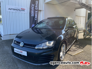 Achat voiture occasion, Auto occasion pas cher | Agence Auto Volkswagen Golf VII GTD 2.0 TDI 184CV 16V BlueMotion DSG6 Gris Année: 2014 Automatique Diesel