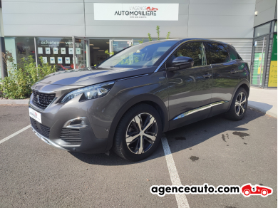 Achat voiture occasion, Auto occasion pas cher | Agence Auto Peugeot 3008 1.6 THP 165ch GT-Line Gris Année: 2018 Automatique Essence