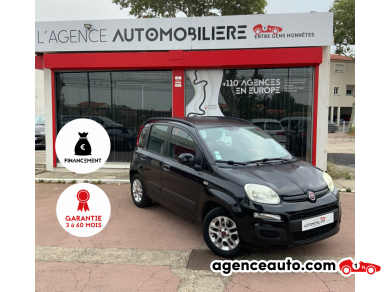 Achat voiture occasion, Auto occasion pas cher | Agence Auto Fiat Panda Panda 3 1L2i 70 Noir Année: 2013 Manuelle Essence