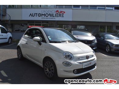 Achat voiture occasion, Auto occasion pas cher | Agence Auto Fiat 500C III STAR Phase 3 1.0 BSG 12V Mhd 69 cv Blanc Année: 2020 Manuelle Hybride