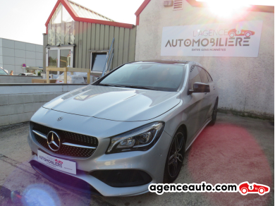 Achat voiture occasion, Auto occasion pas cher | Agence Auto Mercedes Classe CLA shooting break 180 1.6 16v 7G dct fascination pack amg Argent Année: 2018 Automatique Essence