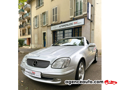 Achat voiture occasion, Auto occasion pas cher | Agence Auto Mercedes SLK 200K BVA5 Argent Année: 2003 Automatique Essence