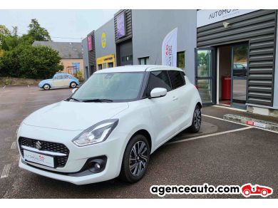 Achat voiture occasion, Auto occasion pas cher | Agence Auto Suzuki Swift IV 1.2 DUALJET 90 HYBRID SHVS S/S PACK Blanc Année: 2020 Manuelle Essence, Hybride