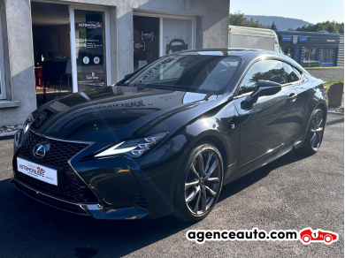 Achat voiture occasion, Auto occasion pas cher | Agence Auto Lexus RC 300h PHASE 2 2.5 i 16V 223 Hybride 181 cv Noir Année: 2020 Automatique Essence, Hybride