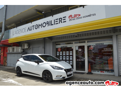 Achat voiture occasion, Auto occasion pas cher | Agence Auto Nissan Micra 1.0 IG-T 92 XTRONIC N-SPORT Blanc Année: 2022 Automatique Essence