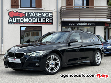 Achat voiture occasion, Auto occasion pas cher | Agence Auto Bmw Série 3 320d Touring X-Drive 190ch BVA M SPORT Noir Année: 2017 Automatique Diesel