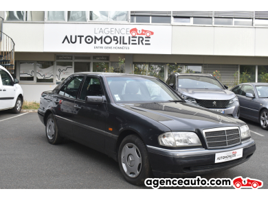 Achat voiture occasion, Auto occasion pas cher | Agence Auto Mercedes Classe C ELEGANCE  180 1.8 i 16V 122 cv Boîte auto Gris Année: 1995 Automatique Essence