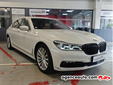 Achat voiture occasion, Auto occasion pas cher | Agence Auto Bmw Série 7 750Li xDrive v8 G12 limousine Blanc Année: 2016 Automatique Essence