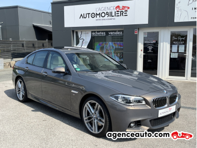 Achat voiture occasion, Auto occasion pas cher | Agence Auto Bmw Série 5 (F10 LCI) 535 i xDrive 306 ch M SPORT BVA8 - OPTIONS+++ Champagne Année: 2015 Automatique Essence