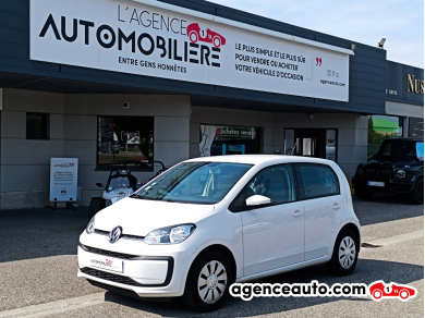 Achat voiture occasion, Auto occasion pas cher | Agence Auto Volkswagen UP 1.0 i 60 CV 12V S&S Blanc Année: 2019 Manuelle Essence